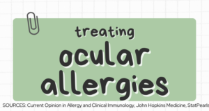 Treating Ocular Allergies
