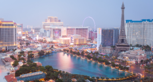 Vision Expo West 2024: Stay in the Loop Las Vegas strip from above