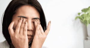 FEB 20 | Practical Approaches to Modern Dry Eye Treatment and Management woman rubbing her eyes