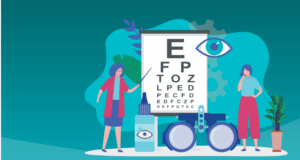 New Data Shows Major Disconnect About US Adult Eye Exams Cover page illustration from the Versant Health Vision Wellness Study 2025