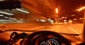 Options To Explore for Patients Struggling With Night Driving Driver's view of driving at night
